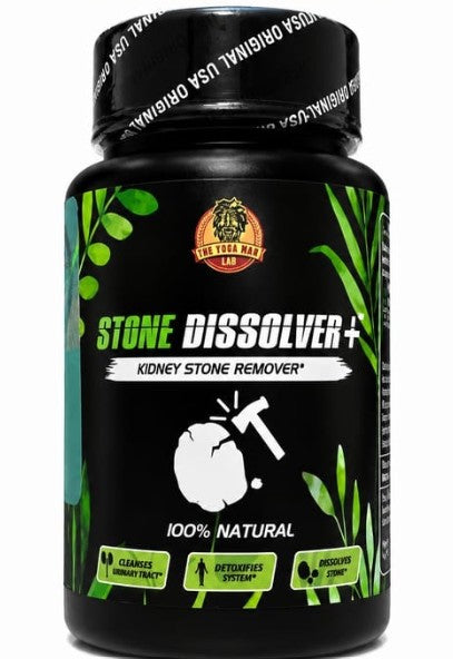 Stone Dissolver+ frasco de cápsulas, suplemento natural
