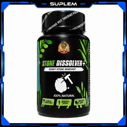 Stone Dissolver+ frasco real del producto