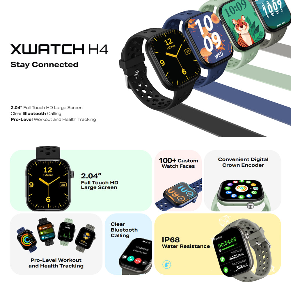 Infinix XWatch H4 detalle
