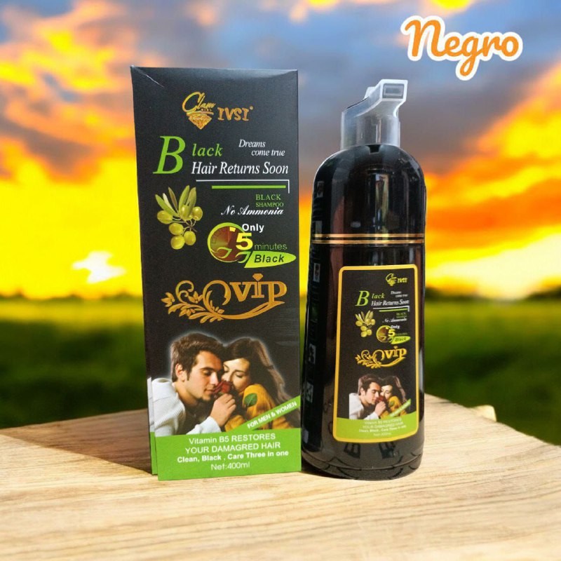 Shampoo Cubre Canas IVSI 400ml — Disimula las canas mientras te lavas el cabello