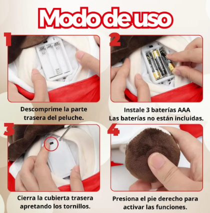 Respira, se ilumina y suena, todo con el botón interno